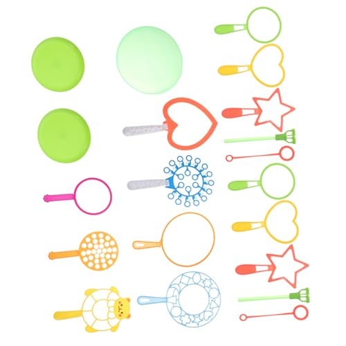 CHICAMPERA 20 Stück Blase Blasen für kinderspielzeug spielsachen Outdoor Outdoor Toys Funny Toys Werkzeuge zum Blasen von Blasen Blasenwerkzeuge Colorful von CHICAMPERA