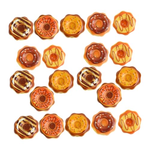CHICAMPERA 20 Stück Donut- Mini-Donuts Puppenhaus-Donuts Mini-Essen Gefälschte Donut-Miniaturen Miniatur-Dessertmodell Mini-Küchenszenendekor Mini-Hausverzierung Donut-Modelle Harz CHICAMPERA 20 Stück Donut- Mini-Donuts Puppenhaus-Donuts Mini-Essen Gefälschte Donut-Miniaturen Miniatur-Dessertmodell Mini-Küchenszenendekor Mini-Hausverzierung Donut-Modelle Harz von CHICAMPERA