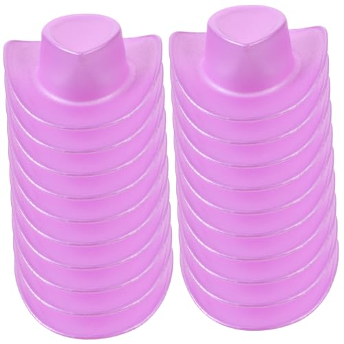 CHICAMPERA 20 Stück Mini-Cowboyhut Hüte Masse rosafarbener Cowgirlhut Mini-Hut Mini-Westernkappen Puppe Kuh Hutminiatur kleine Cowgirl-Hüte Kleiner Hut Mini-Zylinder Mini-Hüte Plastik Violett CHICAMPERA 20 Stück Mini-Cowboyhut Hüte Masse rosafarbener Cowgirlhut Mini-Hut Mini-Westernkappen Puppe Kuh Hutminiatur kleine Cowgirl-Hüte Kleiner Hut Mini-Zylinder Mini-Hüte Plastik Violett von CHICAMPERA