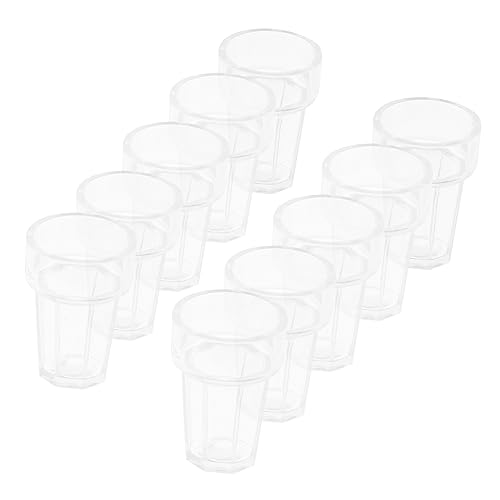 CHICAMPERA 20 Stück Mini -Wasserbechermodell Miniatur Kindergarten drinnen Trinken klein Mini-Tasse winzige Tassen Mini-Wasserbecher Mini -Cup -Puppe Abs CHICAMPERA 20 Stück Mini -Wasserbechermodell Miniatur Kindergarten drinnen Trinken klein Mini-Tasse winzige Tassen Mini-Wasserbecher Mini -Cup -Puppe Abs von CHICAMPERA