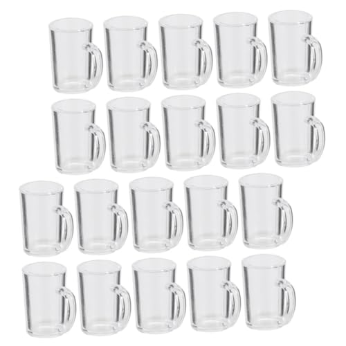 CHICAMPERA 20 Stück Miniatur Bierkrüge Adorable Mini Beer Mugs für Puppenhaus Dekoration und DIY Projekte Hochwertige Langlebige Transparente Miniatur Becher aus Resin für Home Decor und CHICAMPERA 20 Stück Miniatur Bierkrüge Adorable Mini Beer Mugs für Puppenhaus Dekoration und DIY Projekte Hochwertige Langlebige Transparente Miniatur Becher aus Resin für Home Decor und von CHICAMPERA