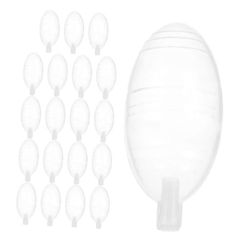 CHICAMPERA 20 Stück -Pfeife Quietscher für Quietscher für Hundespielzeug Quietscher für Haustierspielzeug Ersatz-Quietschereinsätze Quietscher ersatz Plastik Transparent von CHICAMPERA