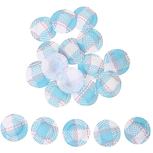 CHICAMPERA 20 Stück Puppe Strohhut Puppenzubehör Miniatur Mini-Puppen Mini-Strohhüte für Puppen Mini-Hüte Kleiner Hut Mini-Hut-Modell Mini-Strohhüte zum Basteln Mini-Imitationshüte Stoff CHICAMPERA 20 Stück Puppe Strohhut Puppenzubehör Miniatur Mini-Puppen Mini-Strohhüte für Puppen Mini-Hüte Kleiner Hut Mini-Hut-Modell Mini-Strohhüte zum Basteln Mini-Imitationshüte Stoff von CHICAMPERA