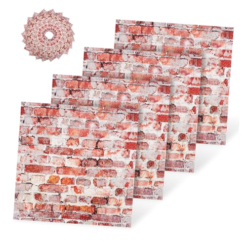 CHICAMPERA 20 Stück Simulierte Retro -Fliesen -Wandaufkleber Miniatur schälen Vinyl Abziehbilder klein Wände Dekorationsaufkleber Tapete für Puppenhaus Mini- -Wandaufkleber Wandtattoos PVC CHICAMPERA 20 Stück Simulierte Retro -Fliesen -Wandaufkleber Miniatur schälen Vinyl Abziehbilder klein Wände Dekorationsaufkleber Tapete für Puppenhaus Mini- -Wandaufkleber Wandtattoos PVC von CHICAMPERA