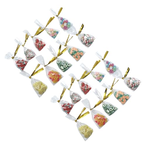 CHICAMPERA 20 Teiliges Mini Szenen Miniatur Kit Zum Selbermachen Von Mini Lebensmitteln Miniatur Lebensmittel Mini Lebensmittel Für Mini Lebensmittel Dekoration Mini Dekoratives von CHICAMPERA