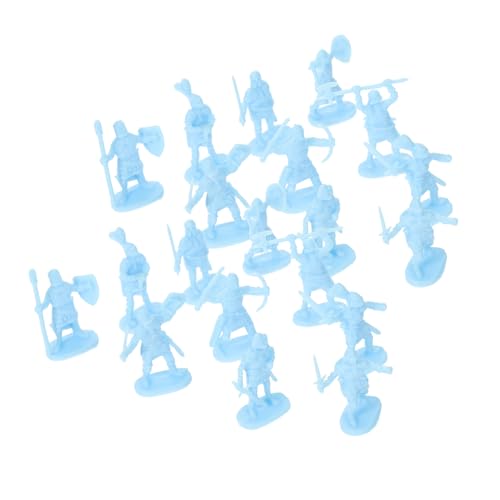 CHICAMPERA 200 Stück Miniatur Soldatenfiguren Mittelalterliche Soldaten Modelle für Sandtisch Dekoration und Mikrolandschaften für Garten Zuhause und Ausstellungen von CHICAMPERA