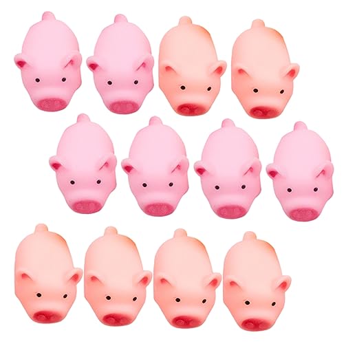 CHICAMPERA 20stücke Kleine Quietscheschweine Squeeze Spielzeug Für Stressabbau Anti-Stress- Für Erwachsene Deko Und Partygeschenke von CHICAMPERA