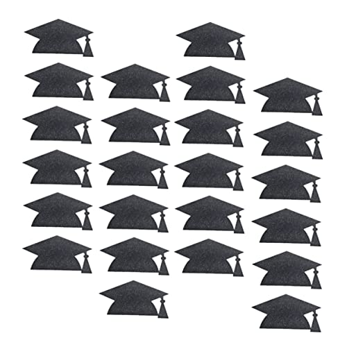 CHICAMPERA 24 Stück Bachelor-Hut-Aufkleber Grad-Kappen-Dekoration Abschlussflaschendekorationen Grad Kappe Aufkleber für Wasserflaschen zum Abschluss Papier Black CHICAMPERA 24 Stück Bachelor-Hut-Aufkleber Grad-Kappen-Dekoration Abschlussflaschendekorationen Grad Kappe Aufkleber für Wasserflaschen zum Abschluss Papier Black von CHICAMPERA