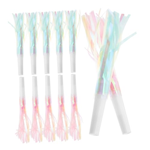 CHICAMPERA 24 Stück Fringed Blowouts Lustige Partytröten für Kindergeburtstag Hochzeiten Halloween und Feste Einfach zu Bedienen Bringt und zu Ihren Gästen CHICAMPERA 24 Stück Fringed Blowouts Lustige Partytröten für Kindergeburtstag Hochzeiten Halloween und Feste Einfach zu Bedienen Bringt und zu Ihren Gästen von CHICAMPERA