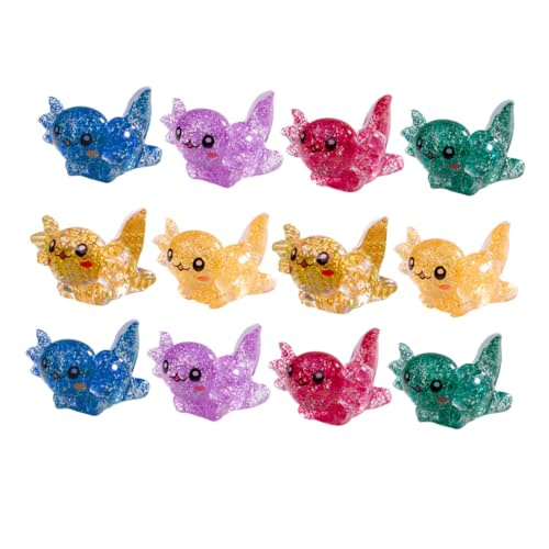 CHICAMPERA 24 Stück Kleine Axolotl-minifiguren Aus Kunstharz Für Die Dekoration Von Topfpflanzen, Geeignetes Kreatives DIY-gartenlandschaftszubehör Für Terrarien, Minigärten Und CHICAMPERA 24 Stück Kleine Axolotl-minifiguren Aus Kunstharz Für Die Dekoration Von Topfpflanzen, Geeignetes Kreatives DIY-gartenlandschaftszubehör Für Terrarien, Minigärten Und von CHICAMPERA