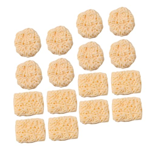 CHICAMPERA 24Stücke Mini Lebensmittelsimulation Mini Instantnudeln Realistische Puppenhaus Deko Spielzeugküche Zubehör Szenen und Foto Requisiten von CHICAMPERA