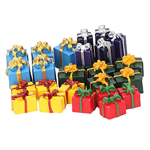 CHICAMPERA 25stücke Mini Boxen Aus Widerstandsfähigem Resin Für Weihnachtsdekoration Für Puppenhäuser Vielseitige Deko-Elemente Zufällige Farben CHICAMPERA 25stücke Mini Boxen Aus Widerstandsfähigem Resin Für Weihnachtsdekoration Für Puppenhäuser Vielseitige Deko-Elemente Zufällige Farben von CHICAMPERA