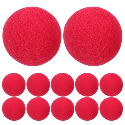 CHICAMPERA 25Stücke Kleine Schwamm Clownnasen Leichtes Karnevalszubehör für Cosplay und Mottopartys Requisite für Erwachsene CHICAMPERA 25Stücke Kleine Schwamm Clownnasen Leichtes Karnevalszubehör für Cosplay und Mottopartys Requisite für Erwachsene von CHICAMPERA