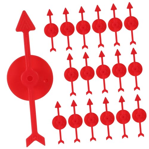 CHICAMPERA 25Stücke Rotierende Pfeilspinner Für Spiele Spielpfeile Für Brettspiele Und Turntables Hochwertige Zubehörteile Unterhaltsame Spielabende von CHICAMPERA