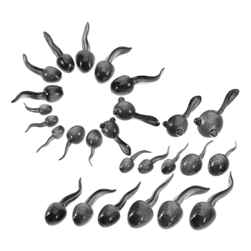 CHICAMPERA 26pcs Micro Landschaft Kaulquappenverzierung Mini Harz Kaulquappen -Figuren Für Garten Mini Kaulquappendekorationen Und Bonsai -Ornamente von CHICAMPERA