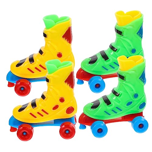 CHICAMPERA 2Paar Finger Skateboard Lustige Fingerrollschuhe für Stressbewältigung Langlebiges Kunststoffmaterial für Fingerbeweglichkeit und Gehirnentwicklung Zufällige CHICAMPERA 2Paar Finger Skateboard Lustige Fingerrollschuhe für Stressbewältigung Langlebiges Kunststoffmaterial für Fingerbeweglichkeit und Gehirnentwicklung Zufällige von CHICAMPERA