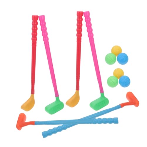 CHICAMPERA 2Sätze Golf Set mit Golfschläger und Bällen Interaktives Sportspielzeug für Jungen und Fördert Koordination und Sportinteresse für Drinnen und Draußen von CHICAMPERA