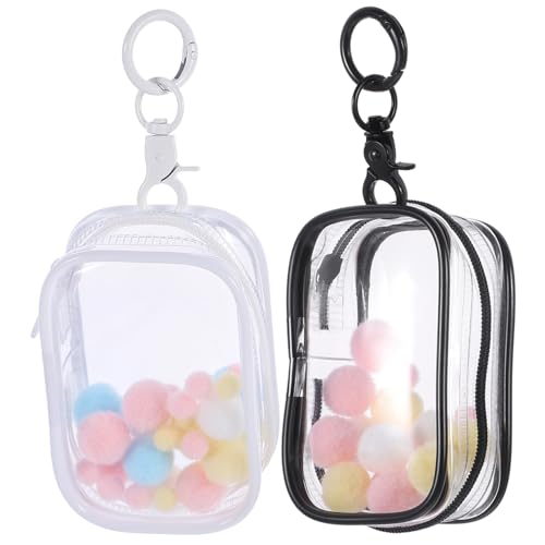 CHICAMPERA 2Sätze Transparente Aufbewahrungstasche für Figurenpuppen mit Schlüsselanhänger und Vitrine für Actionfiguren Schmuck und Sammlerstücke Schützt vor Kratzern CHICAMPERA 2Sätze Transparente Aufbewahrungstasche für Figurenpuppen mit Schlüsselanhänger und Vitrine für Actionfiguren Schmuck und Sammlerstücke Schützt vor Kratzern von CHICAMPERA