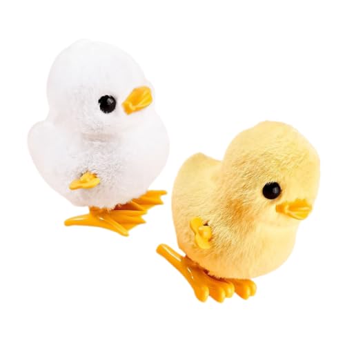 CHICAMPERA 2Stücke Aufziehbares Tierspielzeug für Bezaubernde Cartoon Hühnchen und Fördert Hand Auge Koordination und Körperliche Aktivität Langlebig für Spielspaß CHICAMPERA 2Stücke Aufziehbares Tierspielzeug für Bezaubernde Cartoon Hühnchen und Fördert Hand Auge Koordination und Körperliche Aktivität Langlebig für Spielspaß von CHICAMPERA