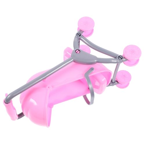 CHICAMPERA 2Stücke Beweglicher Kinderwagen für Puppen Simuliertes Kinderwagenspielzeug mit Lebendigen Farben Robuste Konstruktion für Realistische Spielszenen für Ab Jahren von CHICAMPERA
