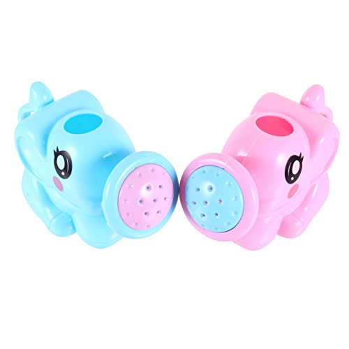 CHICAMPERA 2Stücke Elefant Form Wassertopf für Gießkanne und Sicheres Badespielzeug für Junge Mädchen und Kleinkinder Kreativ und Ansprechend Fördert Spaß Beim von CHICAMPERA