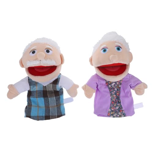 CHICAMPERA 2Stücke Handpuppen für Kreatives Handspielzeug Fantasie und Kommunikation Interaktive Figurenpuppe für Geschichtenzeit und Rollenspiele und Waschbar CHICAMPERA 2Stücke Handpuppen für Kreatives Handspielzeug Fantasie und Kommunikation Interaktive Figurenpuppe für Geschichtenzeit und Rollenspiele und Waschbar von CHICAMPERA