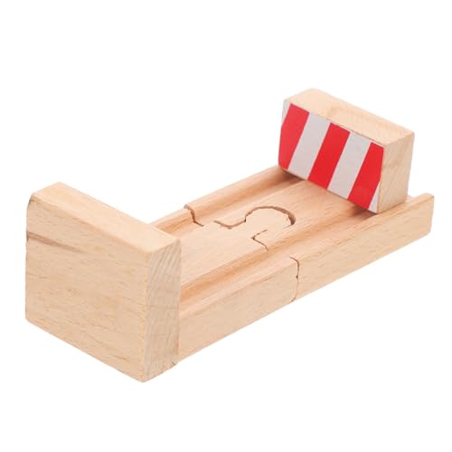 CHICAMPERA 2Stücke Holz Gleiszubehör Für Eisenbahnen Stop Track Und Szenen Elemente Für Holzbahn Ergänzung Für Kleine Lokführer Und Kreative Spielwelten CHICAMPERA 2Stücke Holz Gleiszubehör Für Eisenbahnen Stop Track Und Szenen Elemente Für Holzbahn Ergänzung Für Kleine Lokführer Und Kreative Spielwelten von CHICAMPERA