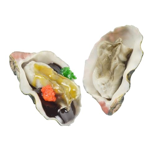 CHICAMPERA 2stücke Realistische Künstliche Muschelmodelle Für Dekoration Und Party Lebensmittelattrappe Für Küche Restaurant Und Fotografie Leicht Zu Reinigen Lebensecht CHICAMPERA 2stücke Realistische Künstliche Muschelmodelle Für Dekoration Und Party Lebensmittelattrappe Für Küche Restaurant Und Fotografie Leicht Zu Reinigen Lebensecht von CHICAMPERA