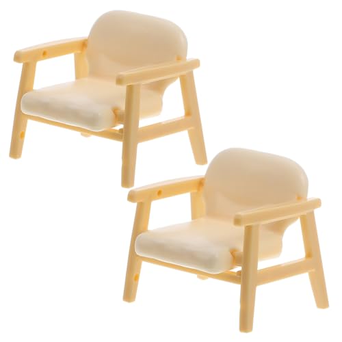 CHICAMPERA 2Stücke Mini Sofastuhl aus Kunststoff Puppenhausmöbel Dekorativer Mini Sessel für Puppenstuben Realistische Details Langlebig und Praktisch für Kreative Spielwelten CHICAMPERA 2Stücke Mini Sofastuhl aus Kunststoff Puppenhausmöbel Dekorativer Mini Sessel für Puppenstuben Realistische Details Langlebig und Praktisch für Kreative Spielwelten von CHICAMPERA