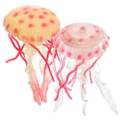 CHICAMPERA 2Stücke Quallen Modell Meereskreaturen für Kinderzimmer Deko Langlebig für Fantasievolles und Bildungszwecke Perfektes Aquariumspielzeug für Kleine CHICAMPERA 2Stücke Quallen Modell Meereskreaturen für Kinderzimmer Deko Langlebig für Fantasievolles und Bildungszwecke Perfektes Aquariumspielzeug für Kleine von CHICAMPERA