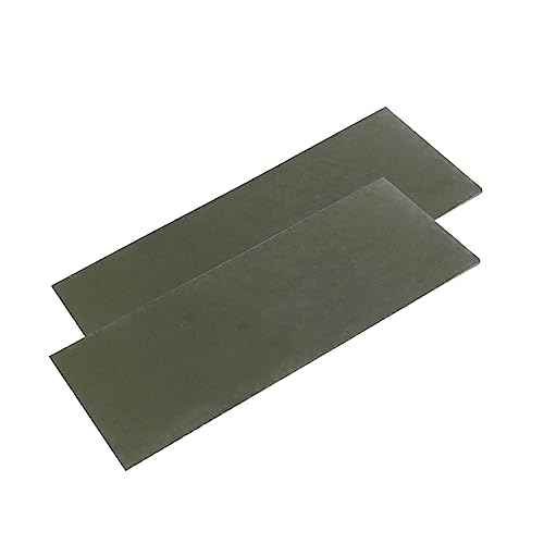 CHICAMPERA 2stücke Zinkplatten Für DIY Obstbatterien Elektrodenmaterial Für Wissenschaftliche Experimente Silber Für Bildungsexperimente von CHICAMPERA