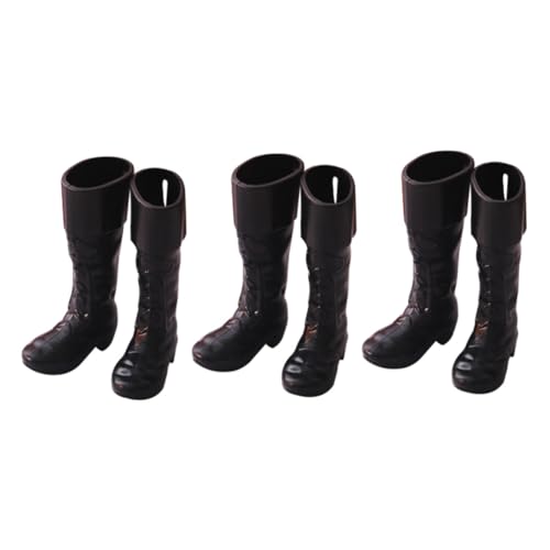 CHICAMPERA 3 Paare Mini -Simulation Santa Stiefel Klein Weihnachtsdekorationen Puppenhaus Dekore Mini-puppenschuhmodell Weihnachten Mini-Boot-Modell Miniaturschuhe Zum Basteln Schwarz Abs CHICAMPERA 3 Paare Mini -Simulation Santa Stiefel Klein Weihnachtsdekorationen Puppenhaus Dekore Mini-puppenschuhmodell Weihnachten Mini-Boot-Modell Miniaturschuhe Zum Basteln Schwarz Abs von CHICAMPERA