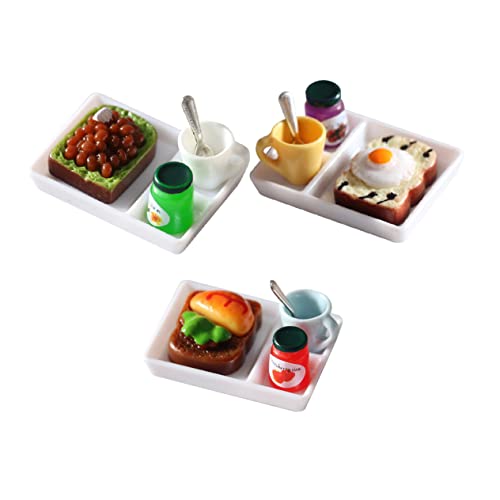 CHICAMPERA 3 Sätze Kleine Essensspielzeuge Mini Vorgeben Probieren Puppenhaus-frühstück Mini -lebensmittelspielzeug Puppenessen Mininahrung Für Puppen Mini-Essen Winziges Essen Harz CHICAMPERA 3 Sätze Kleine Essensspielzeuge Mini Vorgeben Probieren Puppenhaus-frühstück Mini -lebensmittelspielzeug Puppenessen Mininahrung Für Puppen Mini-Essen Winziges Essen Harz von CHICAMPERA