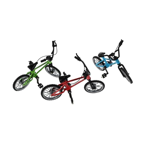 CHICAMPERA 3 Sätze Mini Alloy Bike Finger Toy Teiliges Rot Blau und Grün für Lernspielzeug und Schreibtischdekoration Realistische Form und Leuchtende Farben für Geburtstagsgeschenke und CHICAMPERA 3 Sätze Mini Alloy Bike Finger Toy Teiliges Rot Blau und Grün für Lernspielzeug und Schreibtischdekoration Realistische Form und Leuchtende Farben für Geburtstagsgeschenke und von CHICAMPERA