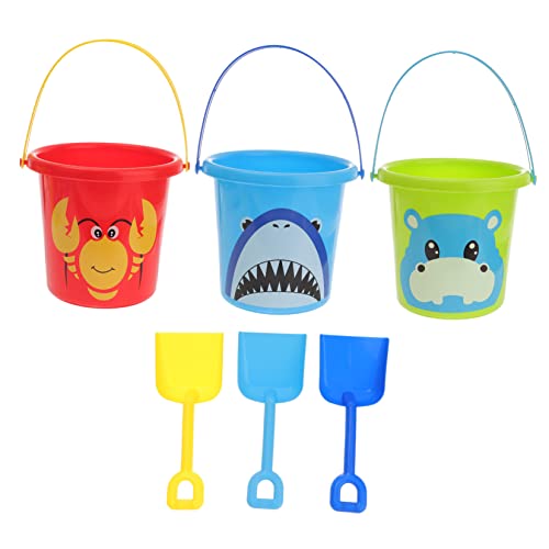 CHICAMPERA 3 Sätze Sandspielzeug Teiliges Sandbucket und Schaufel für Strand Sommerliche Aktivitäten im Freien für Jungen und Mädchen CHICAMPERA 3 Sätze Sandspielzeug Teiliges Sandbucket und Schaufel für Strand Sommerliche Aktivitäten im Freien für Jungen und Mädchen von CHICAMPERA