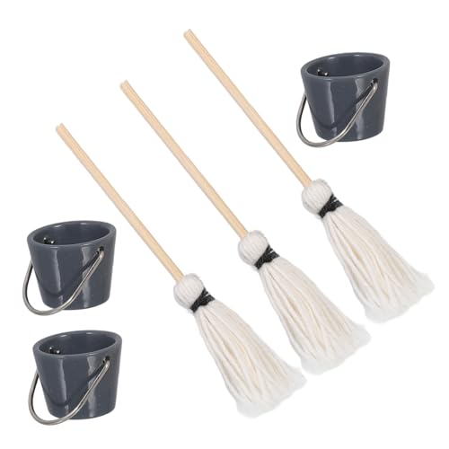 CHICAMPERA 3 Sätze Simulierte Eimer -MOP -Kombination Reinigung Mini Bausatz Puppe Dekoration kleines Hauszubehör Simulation Moppeimer kleine Hauswischeimer kleine Hausverzierung Harz CHICAMPERA 3 Sätze Simulierte Eimer -MOP -Kombination Reinigung Mini Bausatz Puppe Dekoration kleines Hauszubehör Simulation Moppeimer kleine Hauswischeimer kleine Hausverzierung Harz von CHICAMPERA