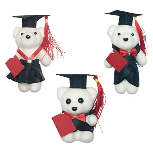 CHICAMPERA 3 Stück Dr Bär Puppe Grad Plüschtier Bär Für College High School Abschluss Bär Bär Abschluss Bär Absolvent Abschluss Plüschbär Absolvent Bär Filztuch CHICAMPERA 3 Stück Dr Bär Puppe Grad Plüschtier Bär Für College High School Abschluss Bär Bär Abschluss Bär Absolvent Abschluss Plüschbär Absolvent Bär Filztuch von CHICAMPERA