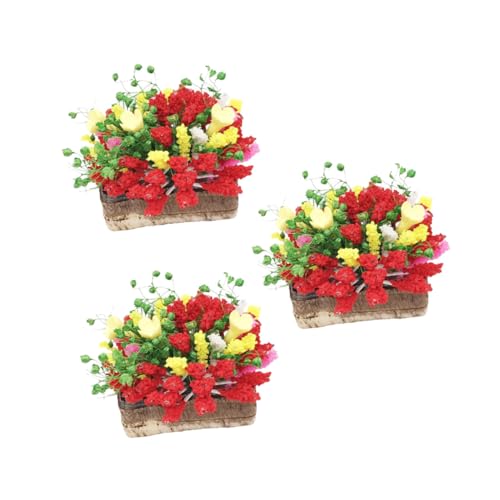 CHICAMPERA 3 Stück Mini -Gartensimulationsblumen Pflanzen Mini House Accessory Puppenhaus-Blume kleine Topfpflanze Puppenhaus -Accessoire Puppenhaus Topfblume Märchengarten Miniaturen Harz CHICAMPERA 3 Stück Mini -Gartensimulationsblumen Pflanzen Mini House Accessory Puppenhaus-Blume kleine Topfpflanze Puppenhaus -Accessoire Puppenhaus Topfblume Märchengarten Miniaturen Harz von CHICAMPERA