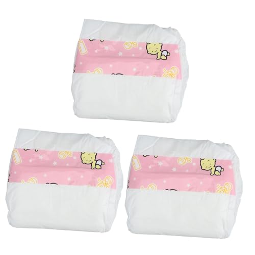 CHICAMPERA 3 Stück Puppenwindelspielzeug -babyzubehör Simulationswindeln Sie Babyzubehör Spielzeugwindeln Babydoll-Windeln Sie Windeln Zubehör Plastik CHICAMPERA 3 Stück Puppenwindelspielzeug -babyzubehör Simulationswindeln Sie Babyzubehör Spielzeugwindeln Babydoll-Windeln Sie Windeln Zubehör Plastik von CHICAMPERA
