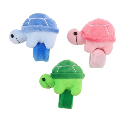 CHICAMPERA 3 Stück Schildkrötenarmband Animal-slap-armbänder Animal-slap-armband Komfortspielzeug Stofftier -slap -armband Kinderpartyspielzeug Goodie-bags-füller Für Kurzer Plüsch CHICAMPERA 3 Stück Schildkrötenarmband Animal-slap-armbänder Animal-slap-armband Komfortspielzeug Stofftier -slap -armband Kinderpartyspielzeug Goodie-bags-füller Für Kurzer Plüsch von CHICAMPERA
