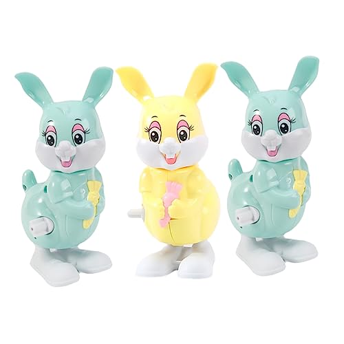 CHICAMPERA 3 Stück Teiliges Aufziehspielzeug Hase Lustige Kunststoffspielzeuge für Ostern und Partys Fördert die Hand Augen Koordination und Eltern Junge Mädchen Interaktion Zufällige Farbe CHICAMPERA 3 Stück Teiliges Aufziehspielzeug Hase Lustige Kunststoffspielzeuge für Ostern und Partys Fördert die Hand Augen Koordination und Eltern Junge Mädchen Interaktion Zufällige Farbe von CHICAMPERA