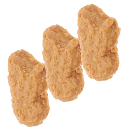 CHICAMPERA 3 Stück Teiliges Lebensechte Chicken Modell Künstliche Lebensmittel Requisiten für Küche Restaurant Partydekoration und Fotografie Requisiten Sicher Langlebig und Detailreich CHICAMPERA 3 Stück Teiliges Lebensechte Chicken Modell Künstliche Lebensmittel Requisiten für Küche Restaurant Partydekoration und Fotografie Requisiten Sicher Langlebig und Detailreich von CHICAMPERA
