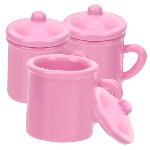 CHICAMPERA 3 Stück Teiliges Miniatur Tassen Retro Puppenhaus Zubehör Kleine Teetassen für Miniaturhäuser Wasserbecher für Puppenstuben für Kreative Spielwelten CHICAMPERA 3 Stück Teiliges Miniatur Tassen Retro Puppenhaus Zubehör Kleine Teetassen für Miniaturhäuser Wasserbecher für Puppenstuben für Kreative Spielwelten von CHICAMPERA