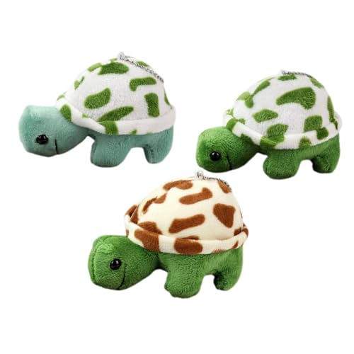 CHICAMPERA 3 Stück Teiliges Plüsch Schildkröte Anhänger Schlüsselanhänger Dekoration für Taschen Kinderzimmer Vielseitig Einsetzbar Leicht und Tragbar aus Hochwertigem Plüsch Gefertigt CHICAMPERA 3 Stück Teiliges Plüsch Schildkröte Anhänger Schlüsselanhänger Dekoration für Taschen Kinderzimmer Vielseitig Einsetzbar Leicht und Tragbar aus Hochwertigem Plüsch Gefertigt von CHICAMPERA