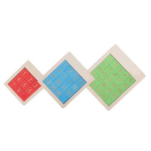 CHICAMPERA 3 Stück Zahlen Schiebespielzeug Interaktives Holzpuzzle für Pädagogisches Hand Augen Koordination und Kognitiven Fähigkeiten CHICAMPERA 3 Stück Zahlen Schiebespielzeug Interaktives Holzpuzzle für Pädagogisches Hand Augen Koordination und Kognitiven Fähigkeiten von CHICAMPERA