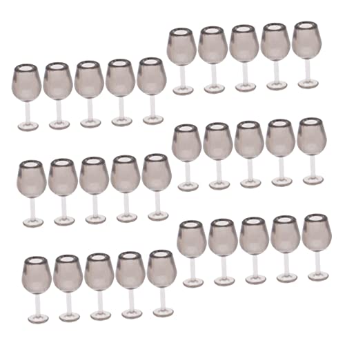 CHICAMPERA 30stücke Miniatur Goblets Für Puppenhäuser Maßstab Realistische Landschaftsdekoration Für -Spielzeug Und Miniaturprojekte von CHICAMPERA