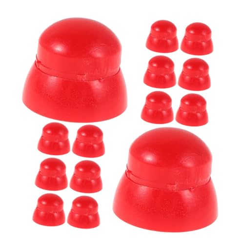CHICAMPERA 30 Stück Teiliges Rote Kunststoff-schraubenkappen für Spielplatzgeräte Schützende Abdeckungen gegen Kratzer Langlebig Sicher Witterungsbeständig für Outdoor-spielgeräte und CHICAMPERA 30 Stück Teiliges Rote Kunststoff-schraubenkappen für Spielplatzgeräte Schützende Abdeckungen gegen Kratzer Langlebig Sicher Witterungsbeständig für Outdoor-spielgeräte und von CHICAMPERA