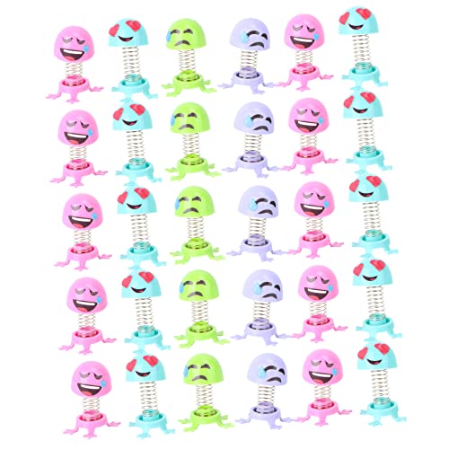 CHICAMPERA 30 Stück Versammelte Frühlingsschurkenspielzeuge Desktop-Dekoration Wohnkultur Kinderspielzeug Home Ornament Hüpfspielzeug schütteln Cartoon- Plastik CHICAMPERA 30 Stück Versammelte Frühlingsschurkenspielzeuge Desktop-Dekoration Wohnkultur Kinderspielzeug Home Ornament Hüpfspielzeug schütteln Cartoon- Plastik von CHICAMPERA