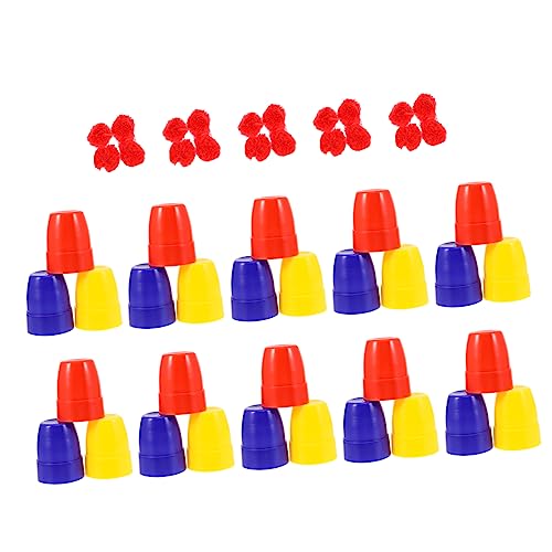 CHICAMPERA 30 Teiliges Party Requisiten Set Trinkbecher Kaffeebecher Becher Mit Deckel Und Strohhalm Hello Cup Zauberbecher Und Bälle Werkzeugbecher Puzzle Zauberwerkzeug Trick CHICAMPERA 30 Teiliges Party Requisiten Set Trinkbecher Kaffeebecher Becher Mit Deckel Und Strohhalm Hello Cup Zauberbecher Und Bälle Werkzeugbecher Puzzle Zauberwerkzeug Trick von CHICAMPERA