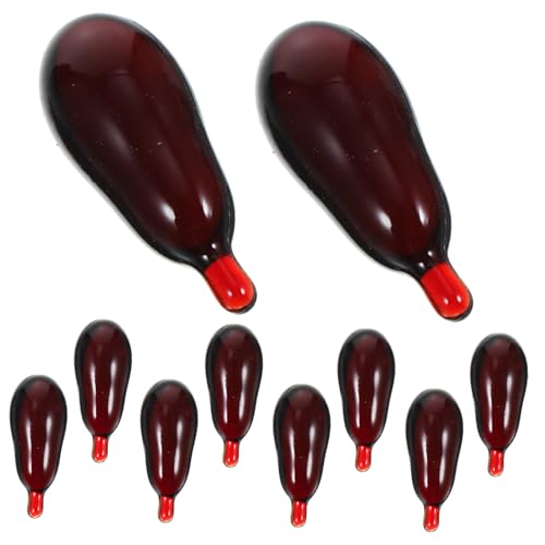 CHICAMPERA 30Stücke Gefälschte Blutkapseln für Halloween Realistische Horror Requisite für Partys Cosplay und Aprilscherze Schwarz Rote Kunstblutkapseln für Gruselige Szenen und Kreative CHICAMPERA 30Stücke Gefälschte Blutkapseln für Halloween Realistische Horror Requisite für Partys Cosplay und Aprilscherze Schwarz Rote Kunstblutkapseln für Gruselige Szenen und Kreative von CHICAMPERA